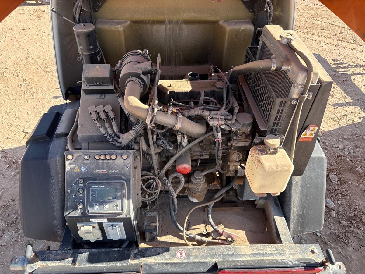 Used 2018 GENERAC MLT6SMD 6KW S/A BUMPER PULL LED LIGHT TOWER