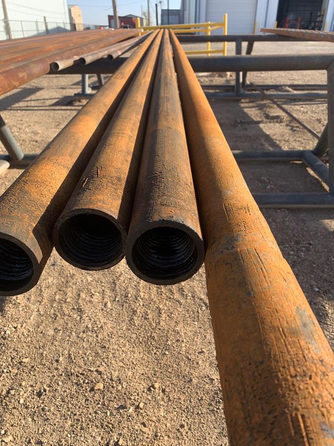 Used 3” OD x 1 3/8” ID x 30.3’ L Slick Drill Collar w 2 7/8 PAC