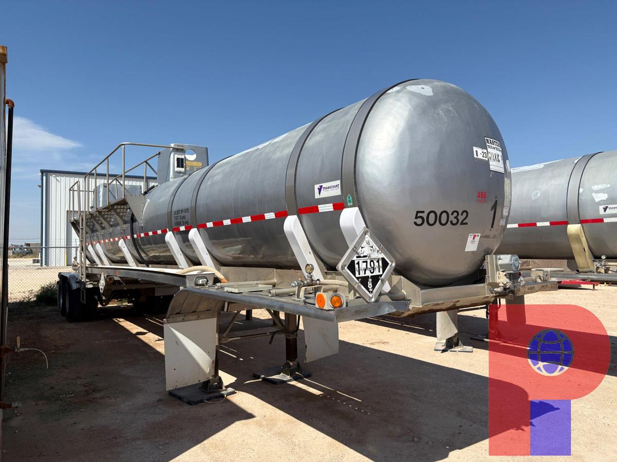 Used 2012 TANKCON 5,400 GALLON T/A CHEMICAL TRANSPORT TRAILER