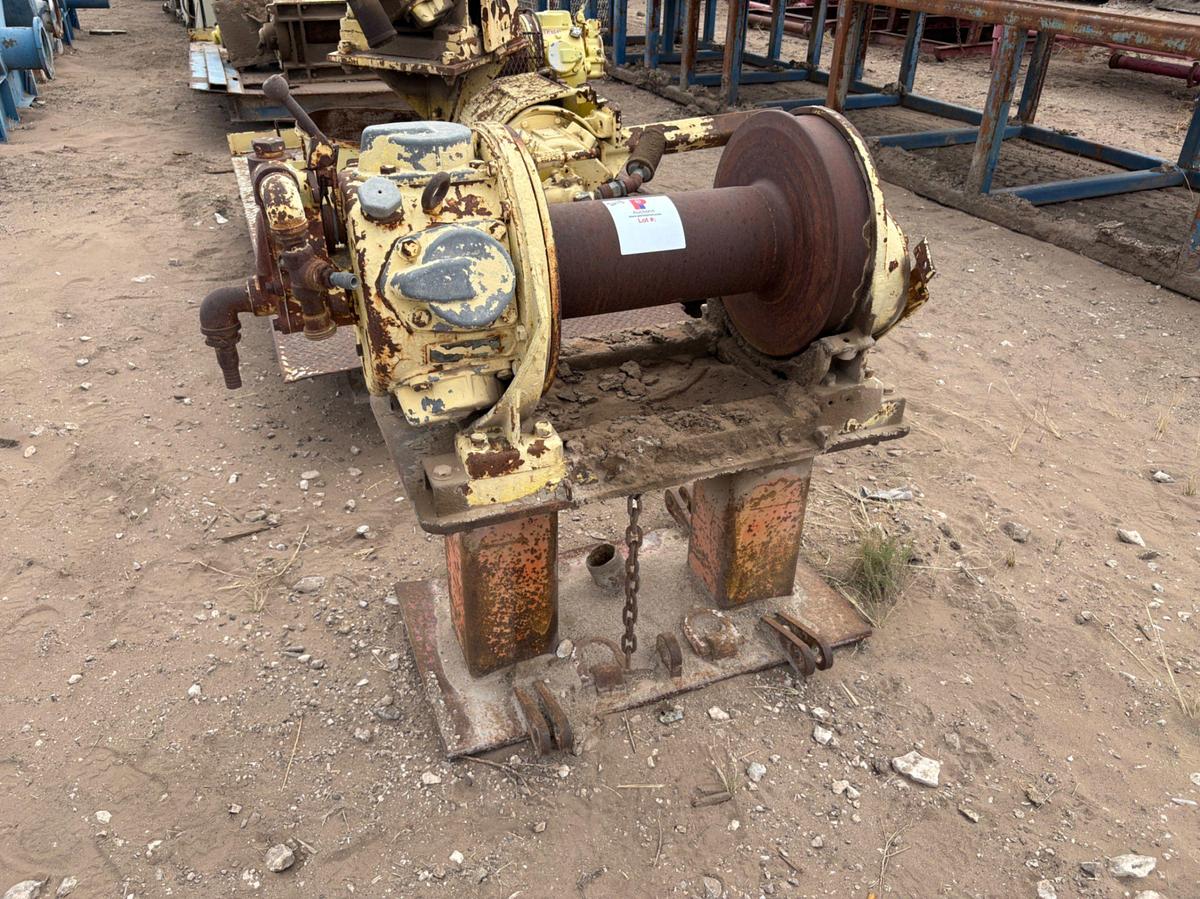 Used (4) ingersoll Rand air tuggers & 9’ x 5.5’ platform