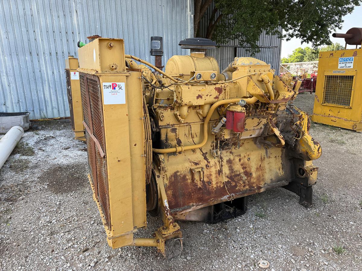 Used CATERPILLAR D353 DIESEL ENGINE W/ RADIATOR