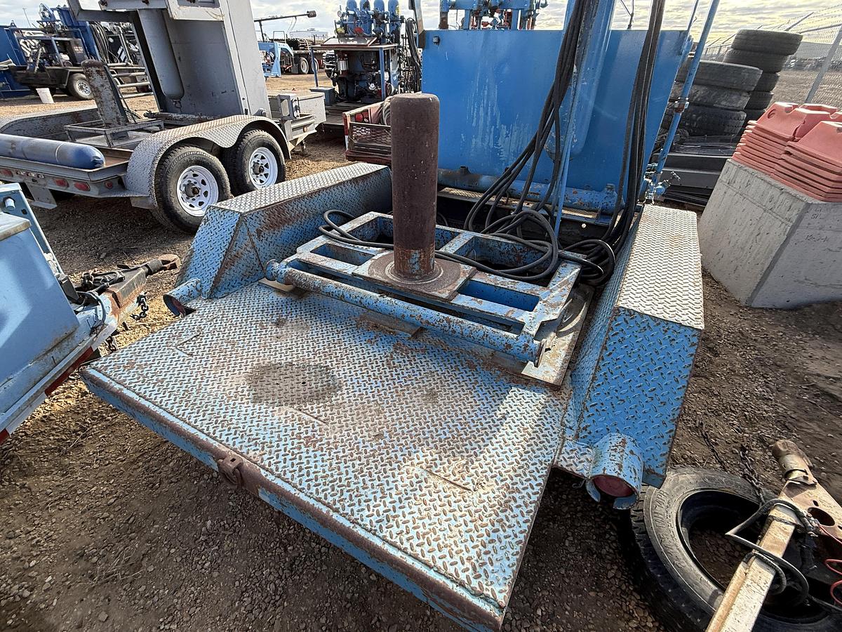 Used 10’ T/A 2-STATION BUMPER PULL ACCUMULATOR TRAILER