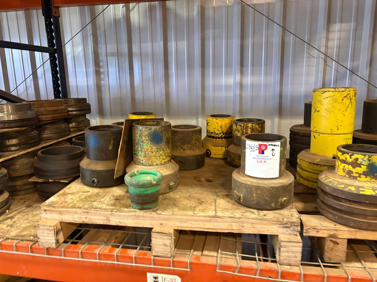 Used Contents of (4 shelves) w/ Assorted rl7, r39, f31, f32, f33 casing hangers, single & double o-ring pack offs