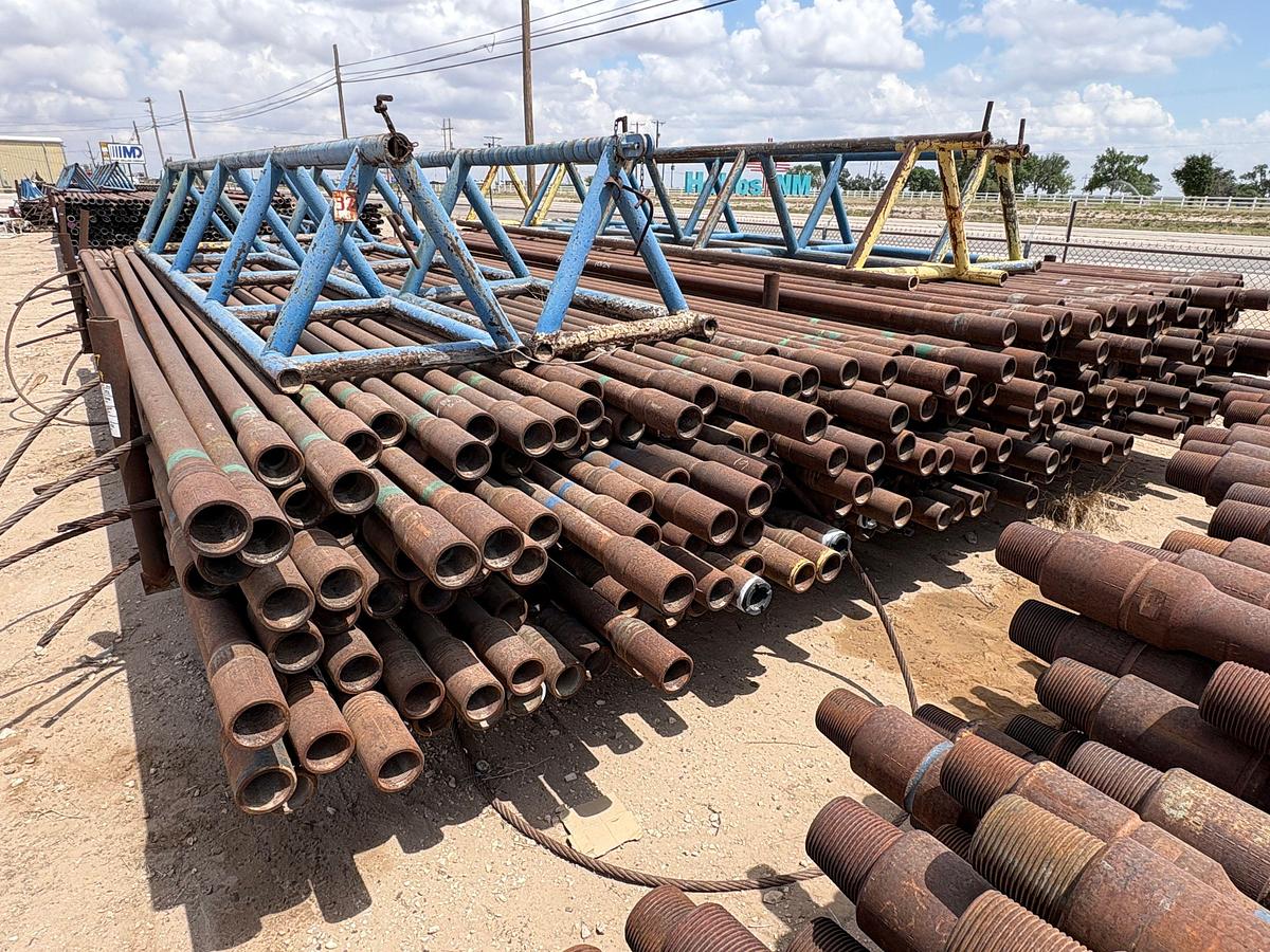 Used (60 JTS) of 4-1/2” S-135 drill pipe w/ 4” IF connections