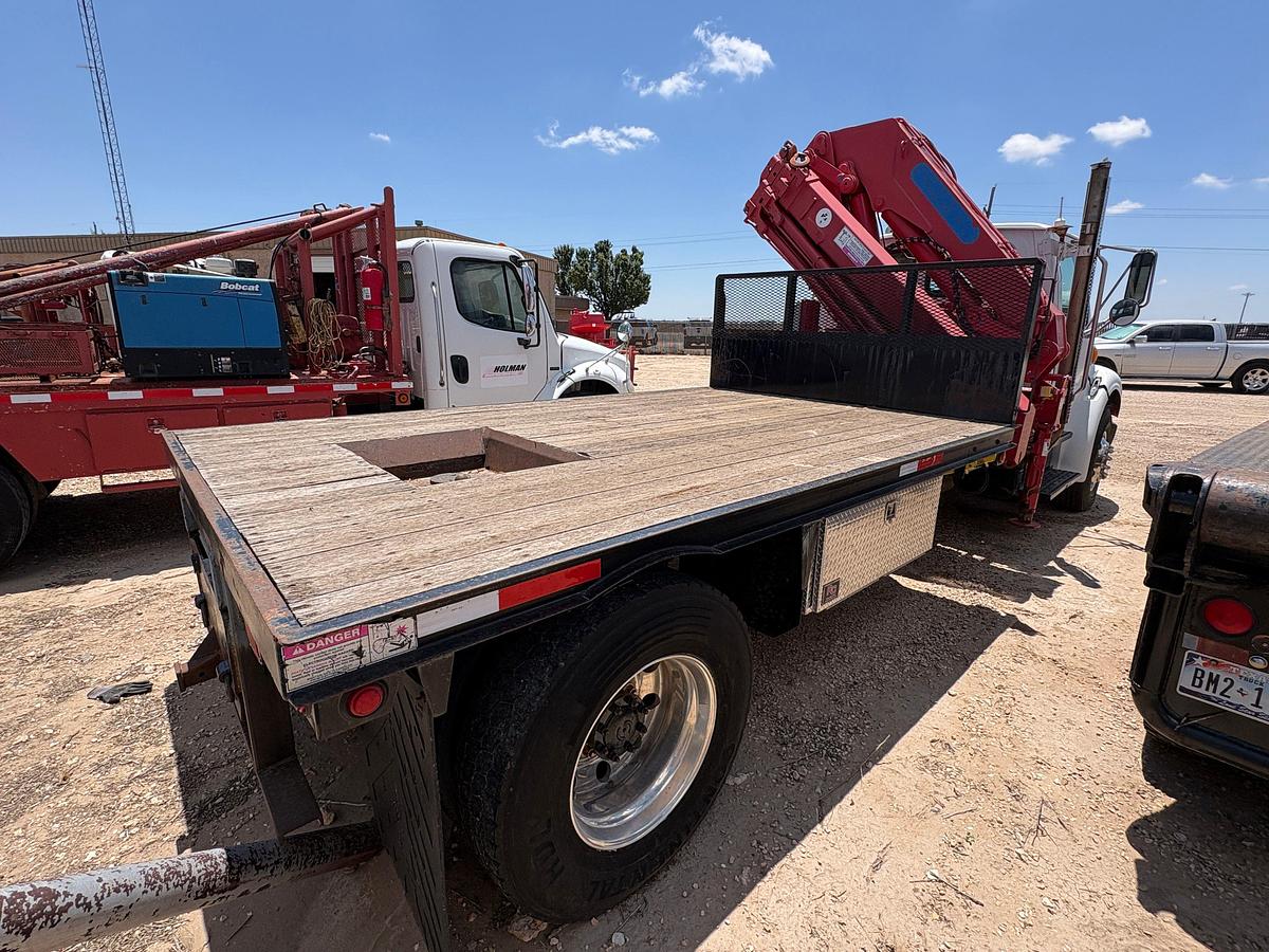Used 2001 STERLING M7500 ACTERRA S/A DAYCAB KNUCKLE BOOM CRANE TRUCK