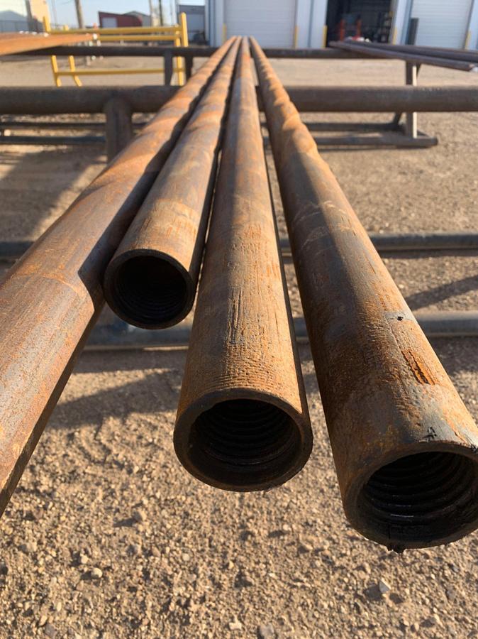 Used 3” OD x 1 1/2” ID x 29.21’ L Slick Drill Collar w/ 2 7/8 PAC