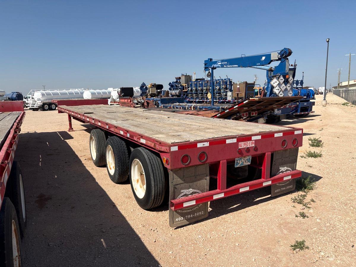 Used 2005 ATOKA 48” X 100” 3-AXLE STEP DECK TRAILER