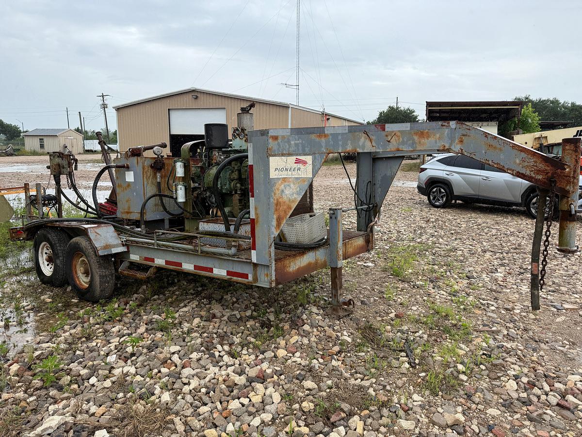 Used KING 53GA POWER SWIVEL MTD ON T/A GOOSENECK.TRAILER