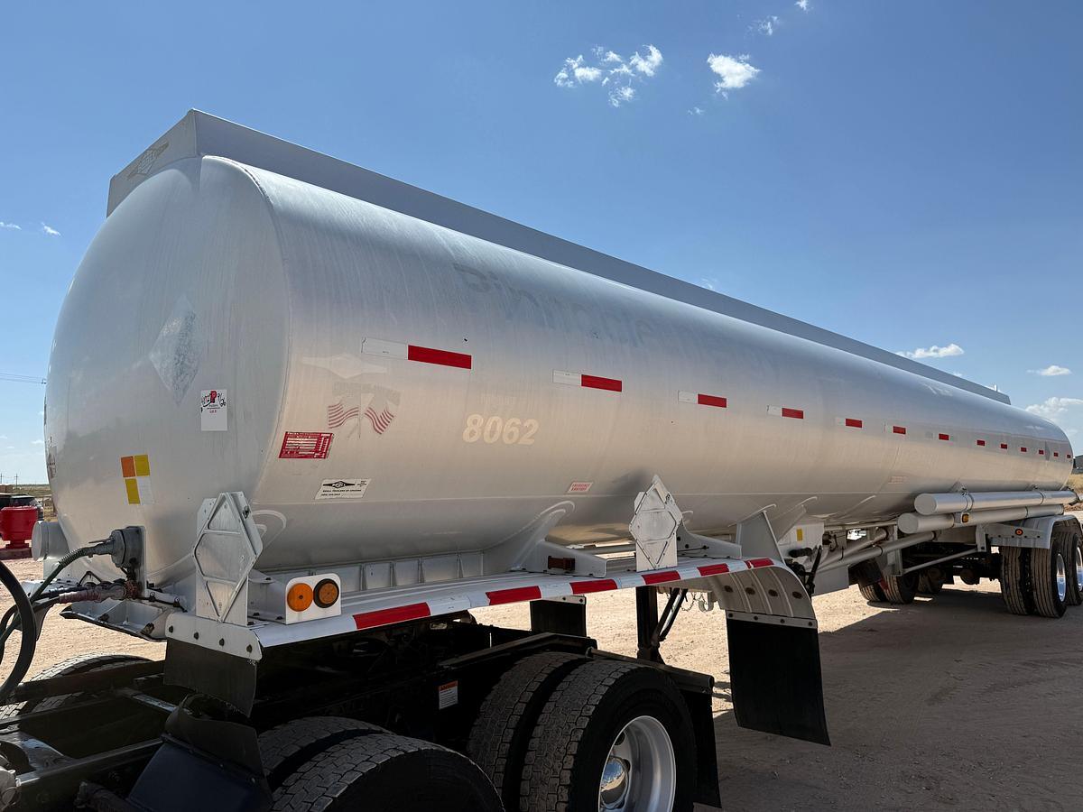 Used 1999 BEALL TRAILERS DOT 406-AL 9,500-GAL. 4-COMP T/A FUEL TANK TRAILER