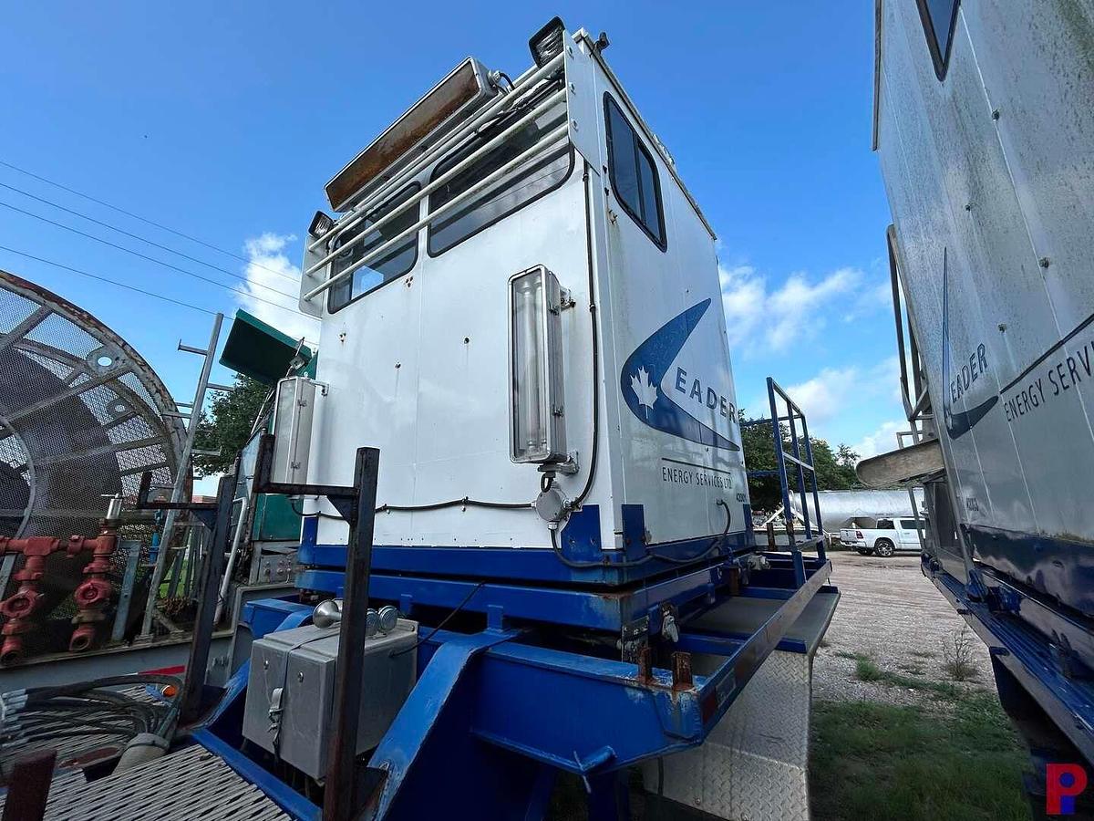 Used LEADER ENERGY COILED TUBING UNIT ON TRI AXLE TRAILER