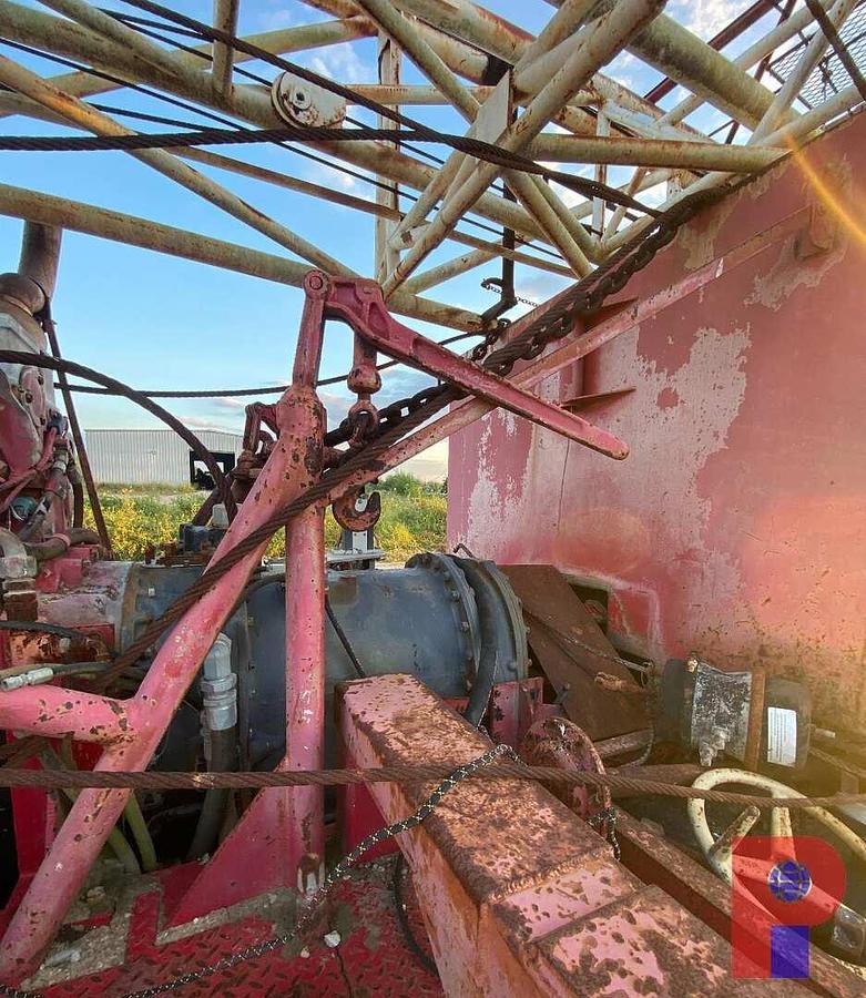 Used Franks 1287-160 DD 5 AXLE WELL SERVICE RIG