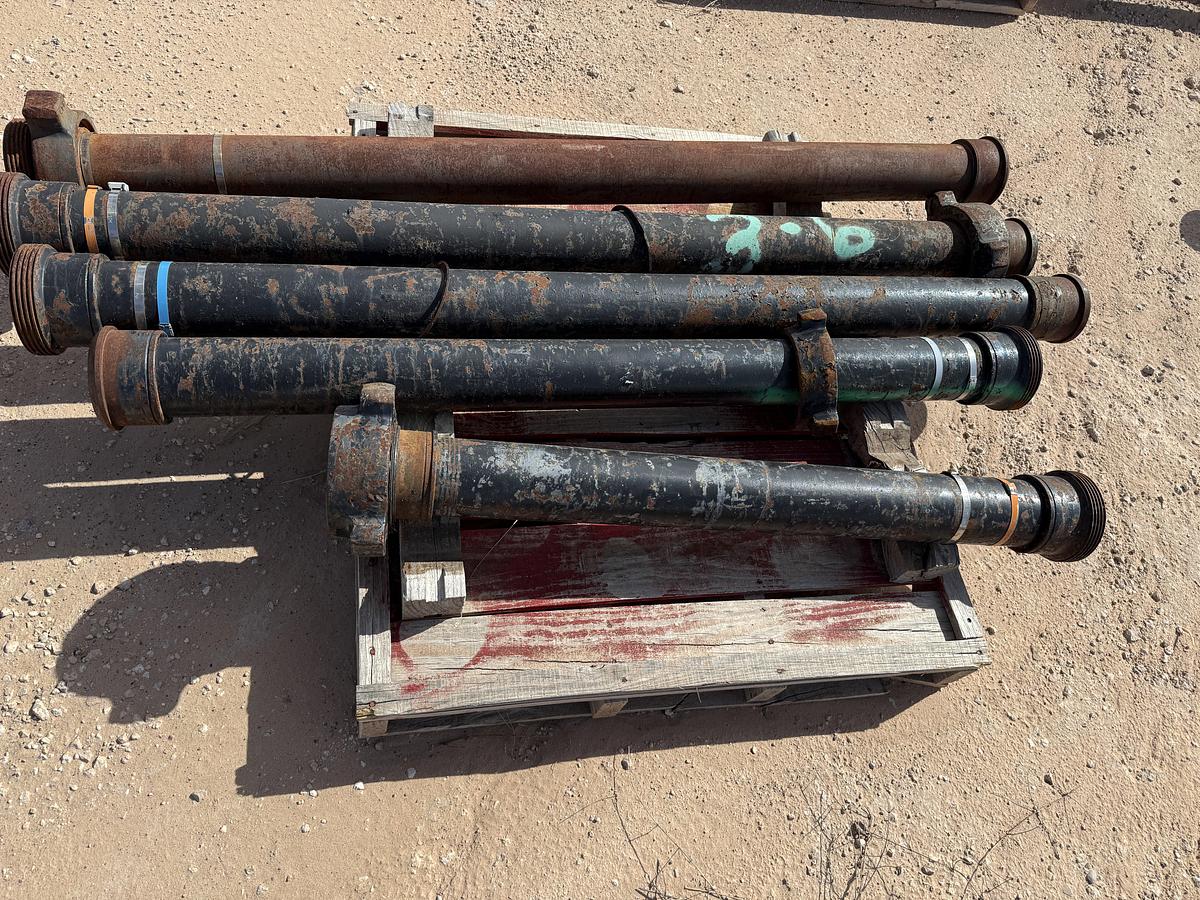 Used (40 X $) 7-PALLETS 4” X 4’L-6’L FIG 1002 10K WP FLOW IRON