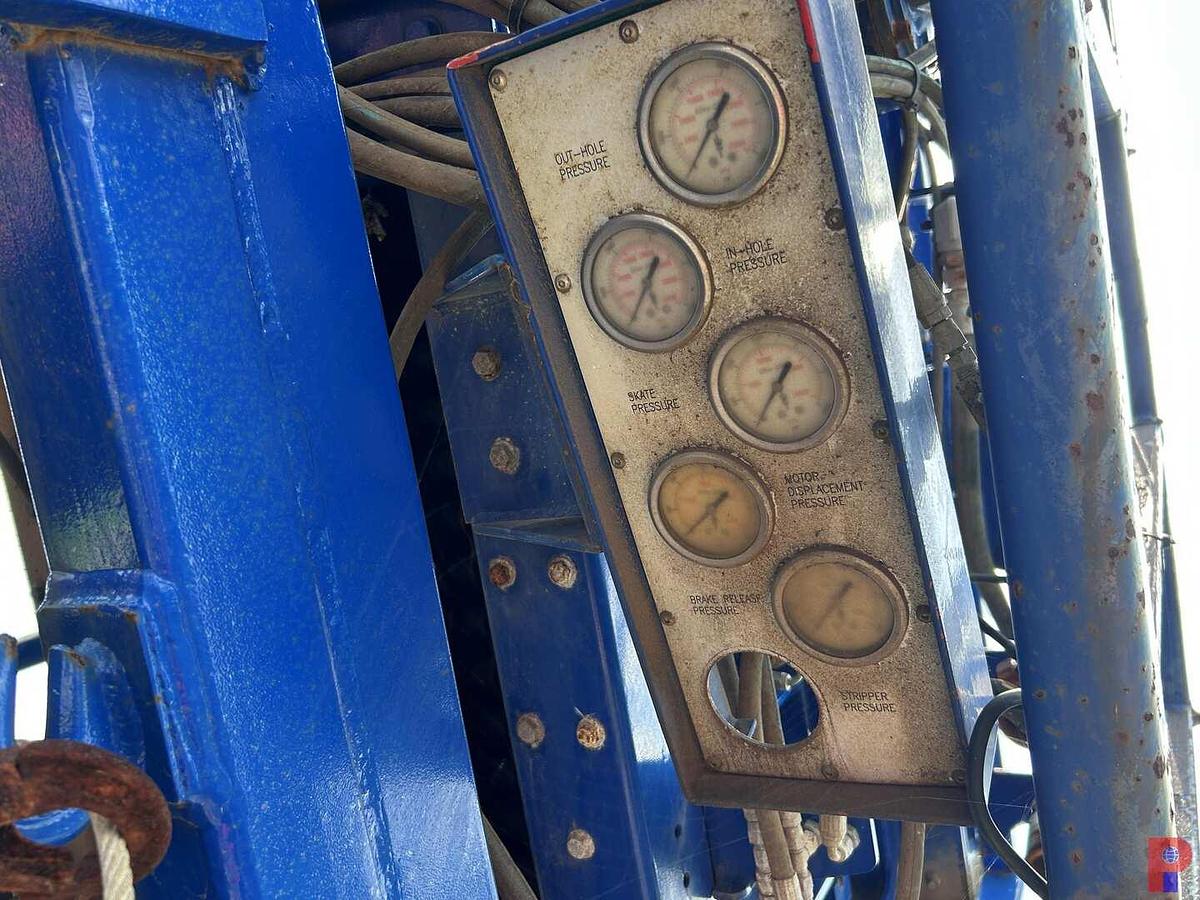 Used LEADER ENERGY COILED TUBING UNIT ON TRI AXLE TRAILER