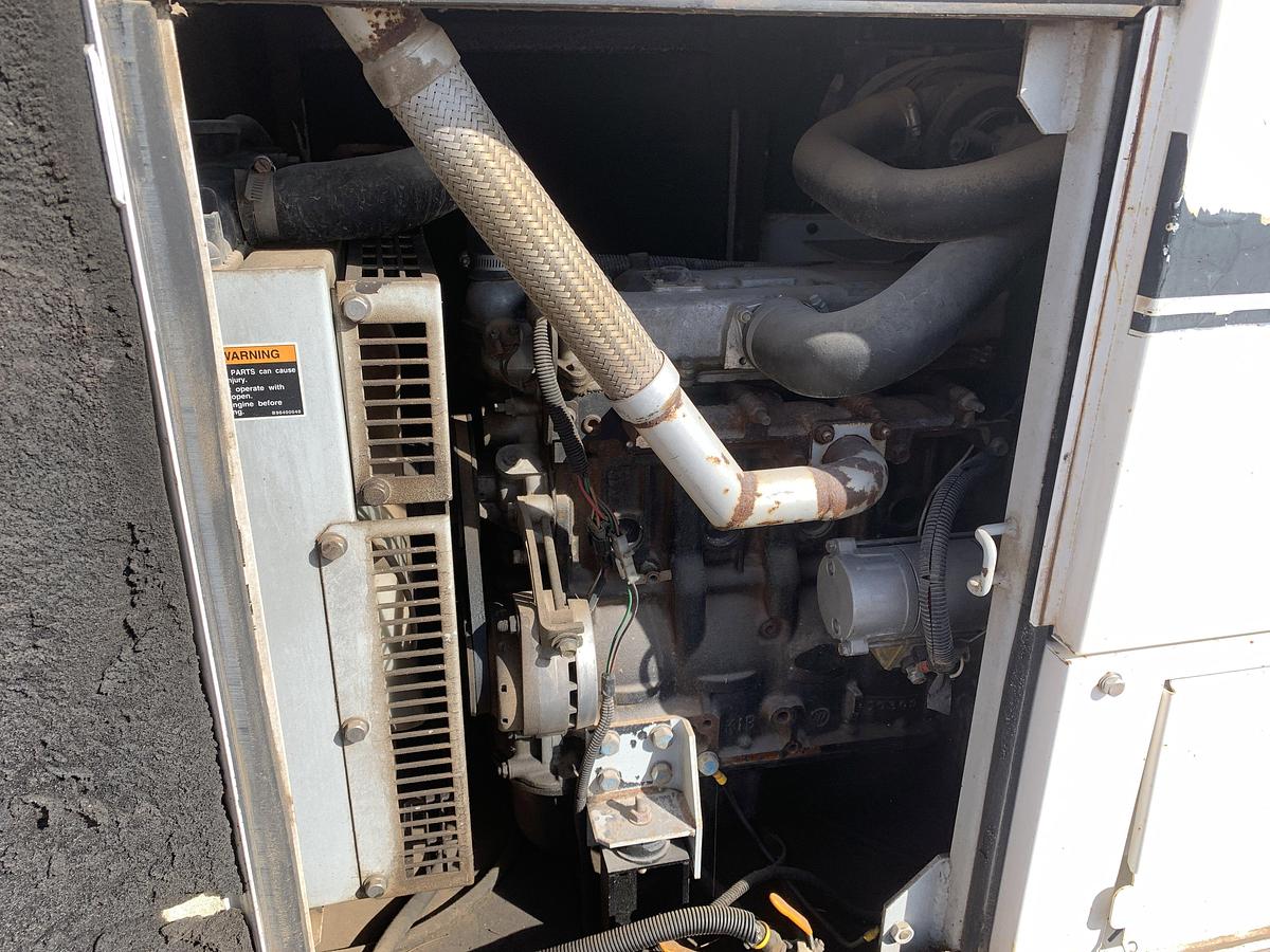 Used 2005 MQ POWER WHISPERWATT DCA-25SSIU2 S/A BUMPER PULL 20KW GENRATOR