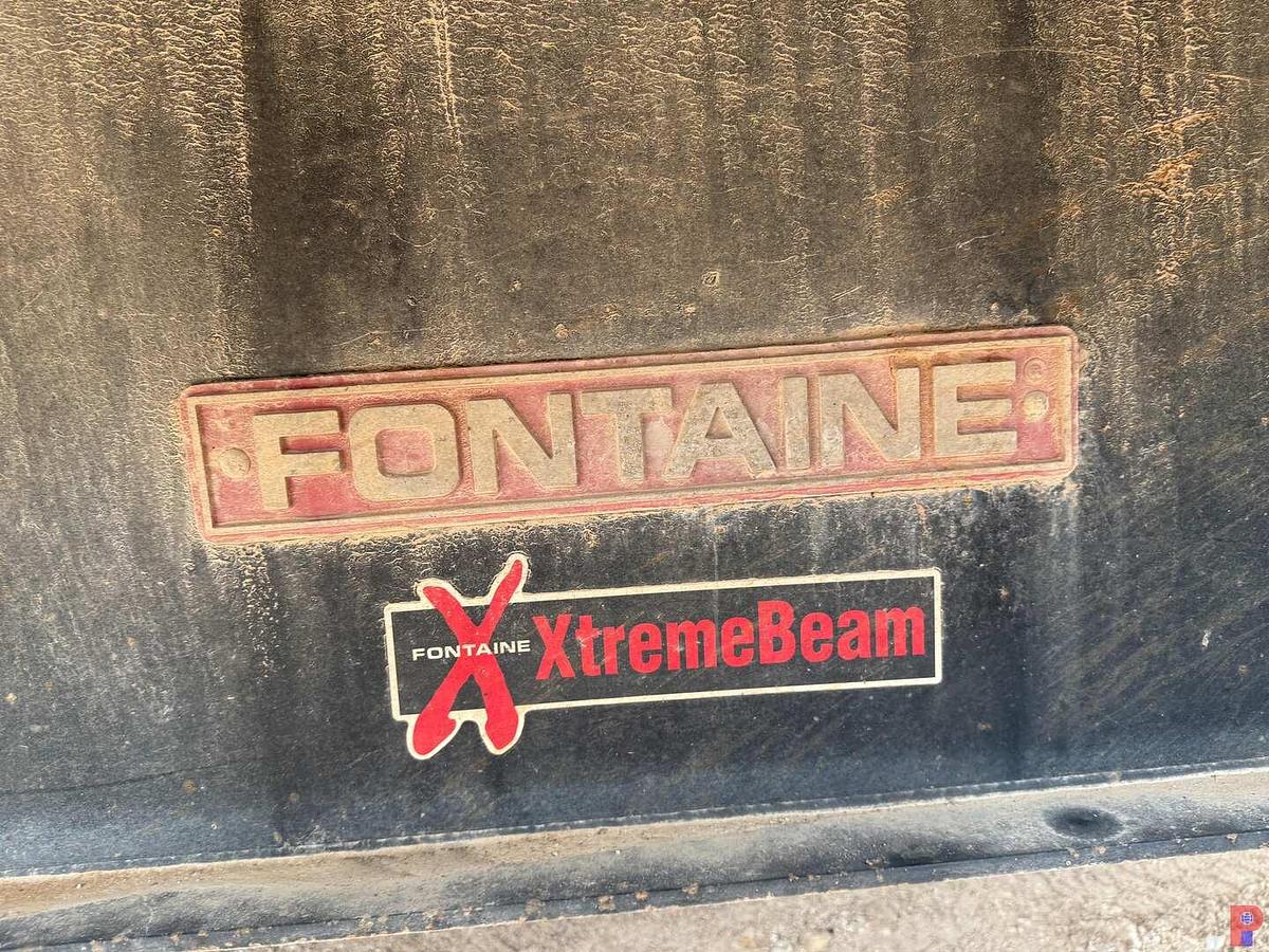 Used 2014 FONTAINE 53’ X 102” XTREME  BEAM TRI AXLE STEP DECK TRAILER