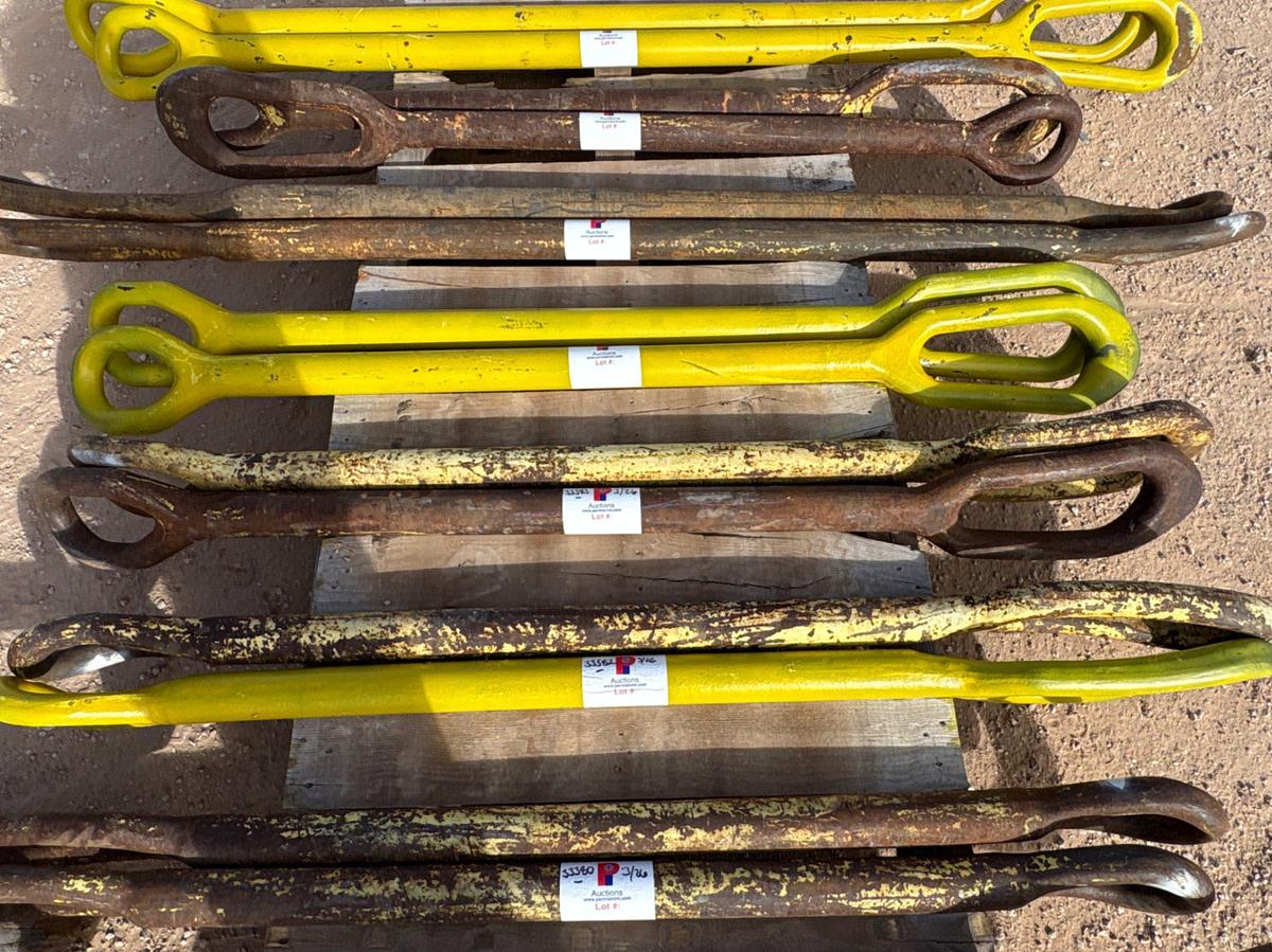 Used (2) 2” x 72” elevator links