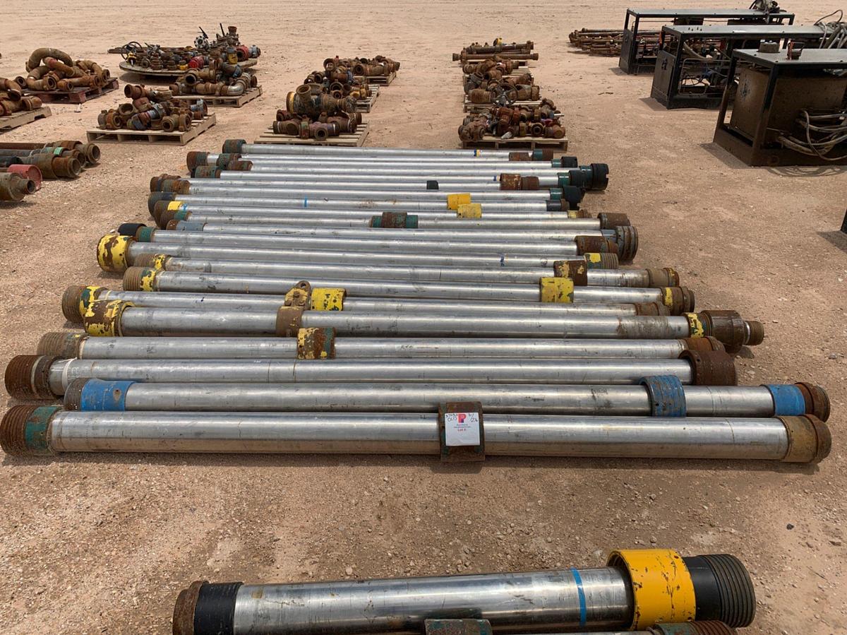 Used (21) 10ft Jts of 6” Stainless Wireline Lubricators