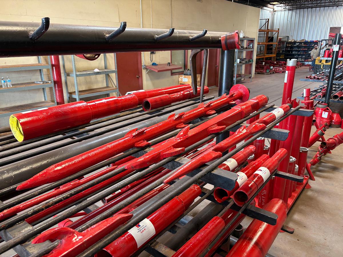 Used (3x$) wireline spears, 2-1/4” OD to 6-1/4”OD