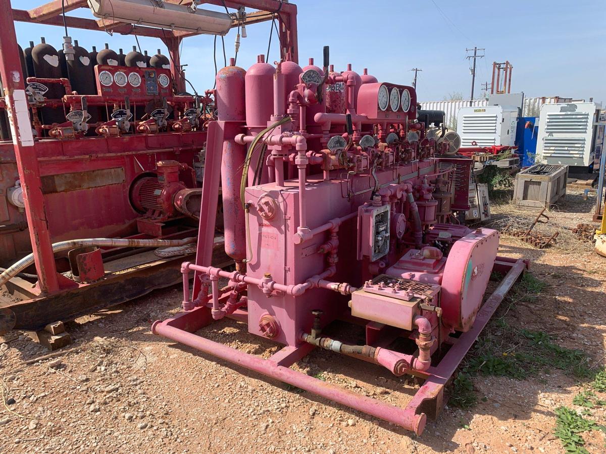 Used Skidded BOP Closing Unit