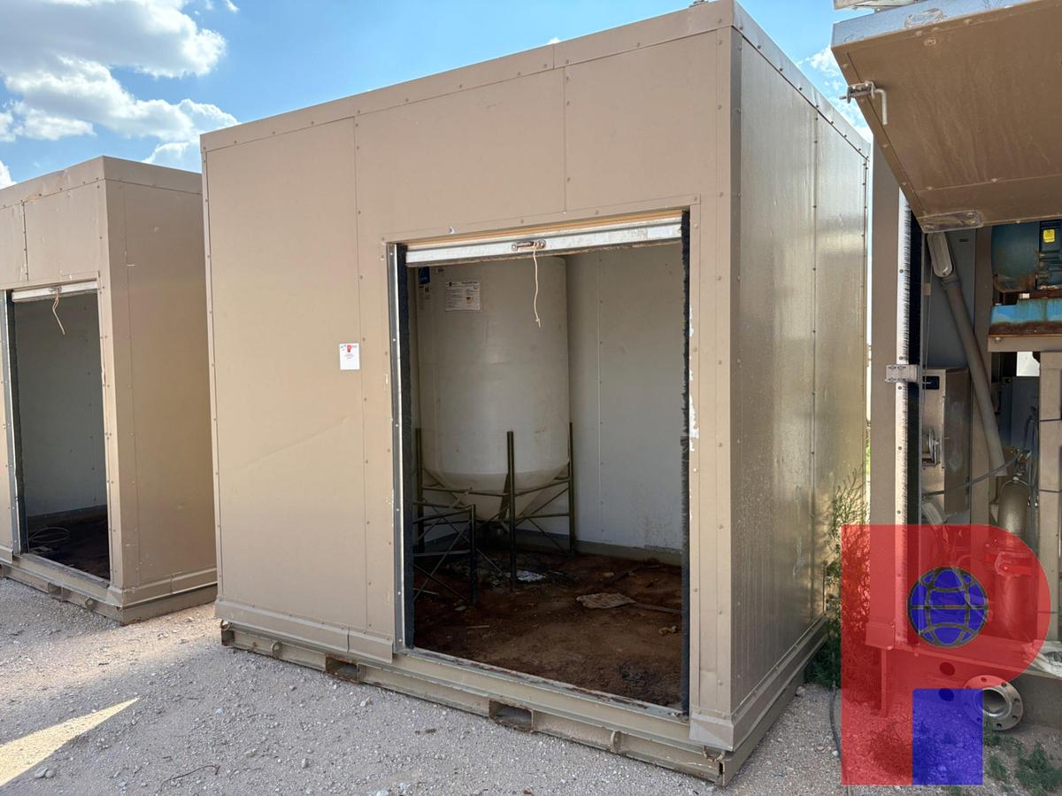 Used 10’L X 8’4”W X 9’8”H CHEM SHED