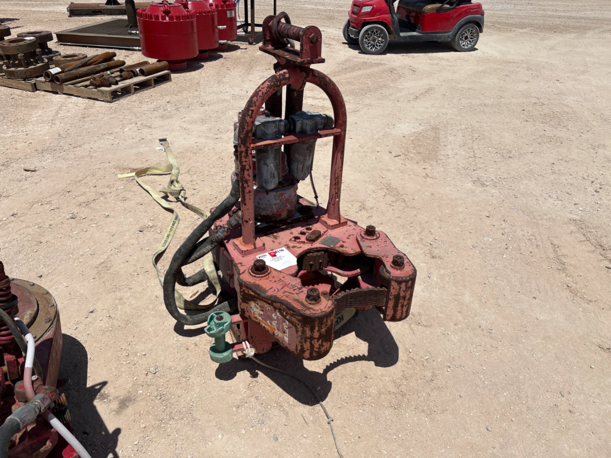 Used Hydraulic pipe spinner