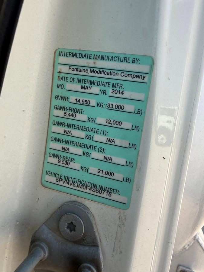 Used 2015 HINO 338 S/A DAYCAB 2,500 GALLON FUEL TRUCK
