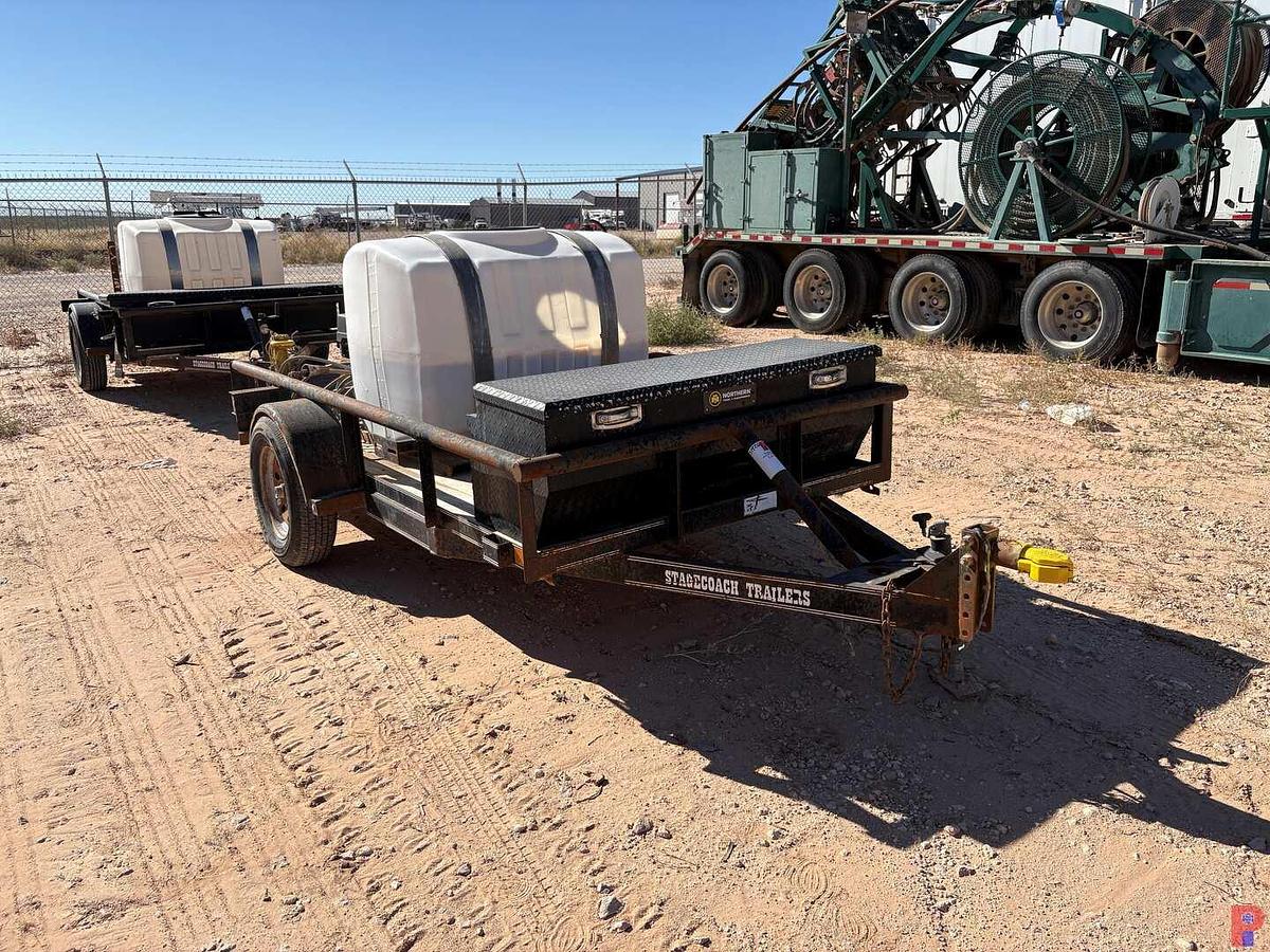 Used 2019 STAGECOACH TRAILERS 10’ X 5’ S/A BUMPER PULL PRESSURE WASHER TRAILER