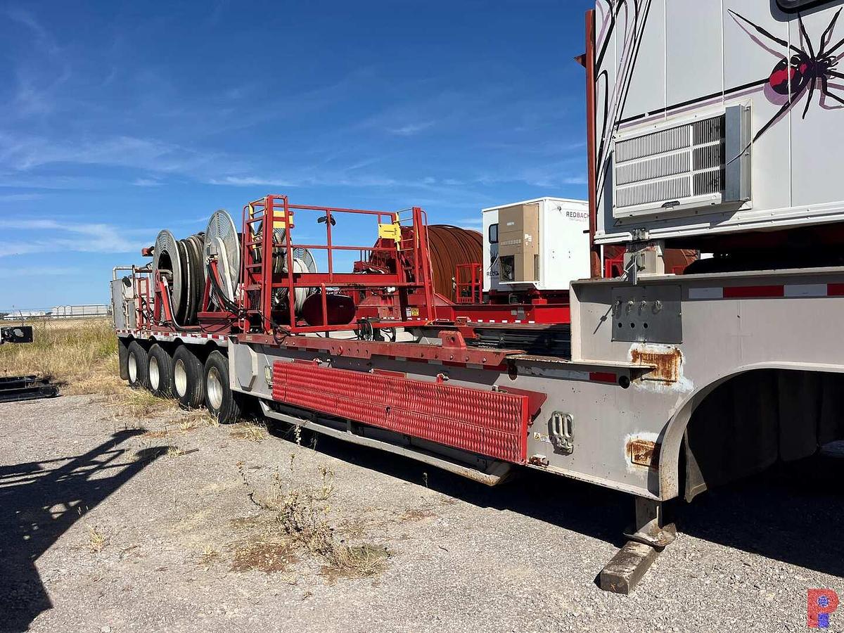 Used 2012 SERVA GROUP 54’ X 102” 4-AXLE COIL TUBING TRAILER