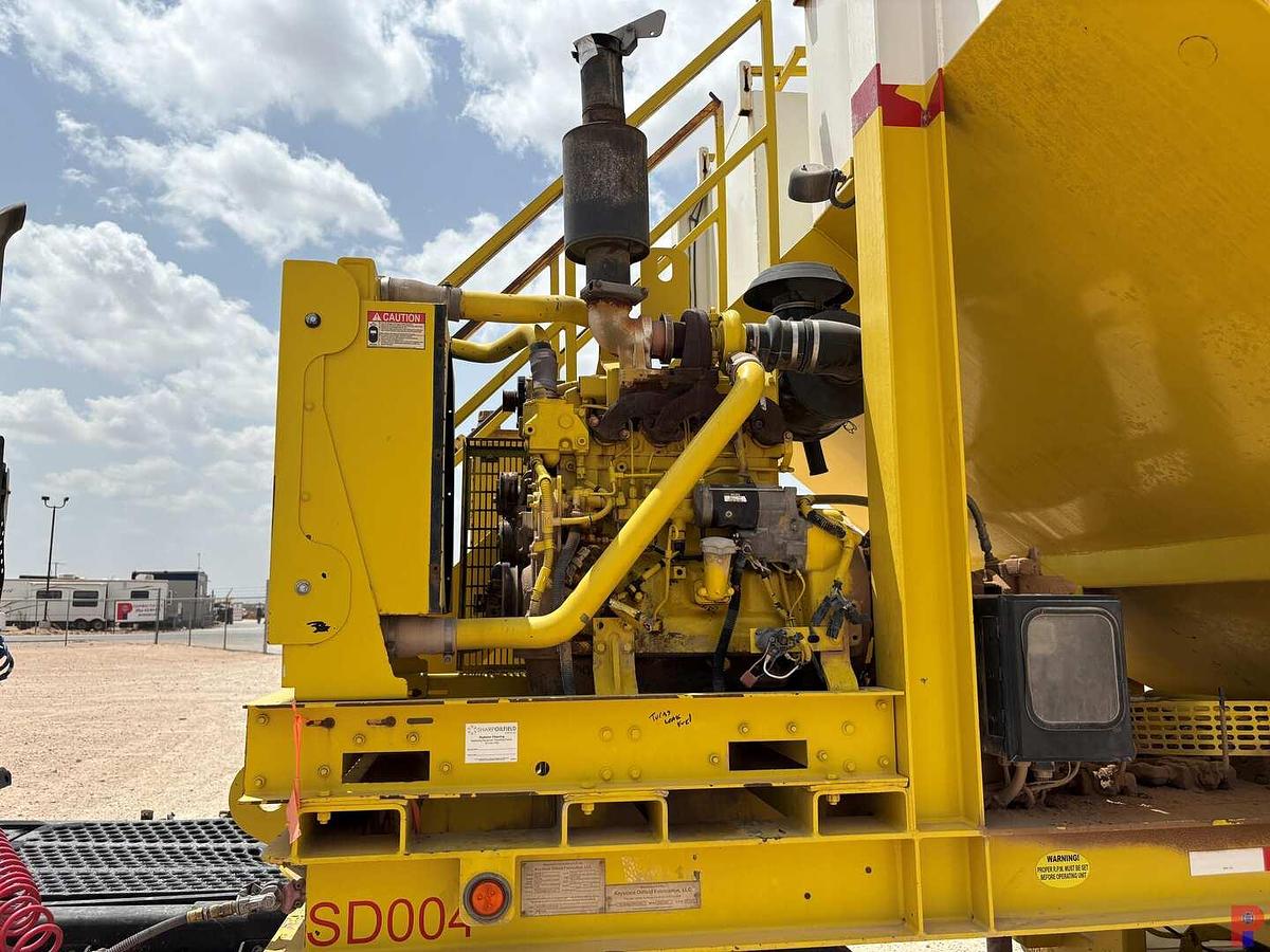 Used 2011 KEYSTONE OILFIELD FABRICATION MSB-4000 T/A SAND KING TRAILER