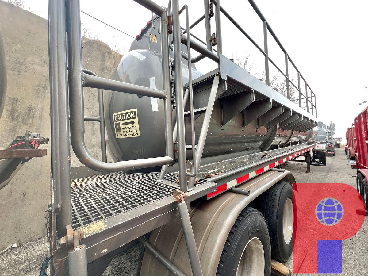 Used 2012 COMPTANK CORPORATION 5,500 GAL.T/A ACID TRANSPORT TRAILER *FRESH VIK INSPECTION!*