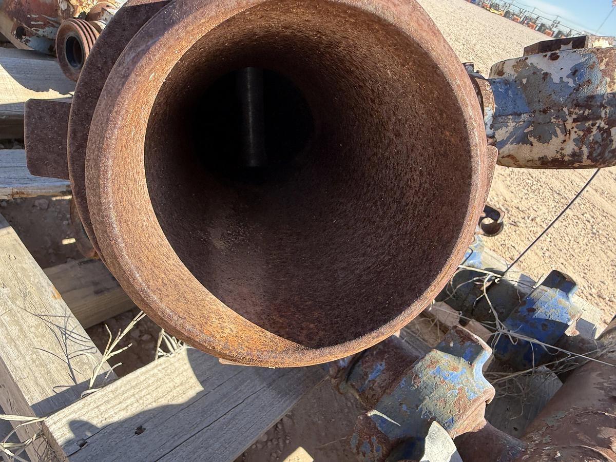 Used (3) MULTI-SIZE SINGLE PLUG CEMENT HEADS