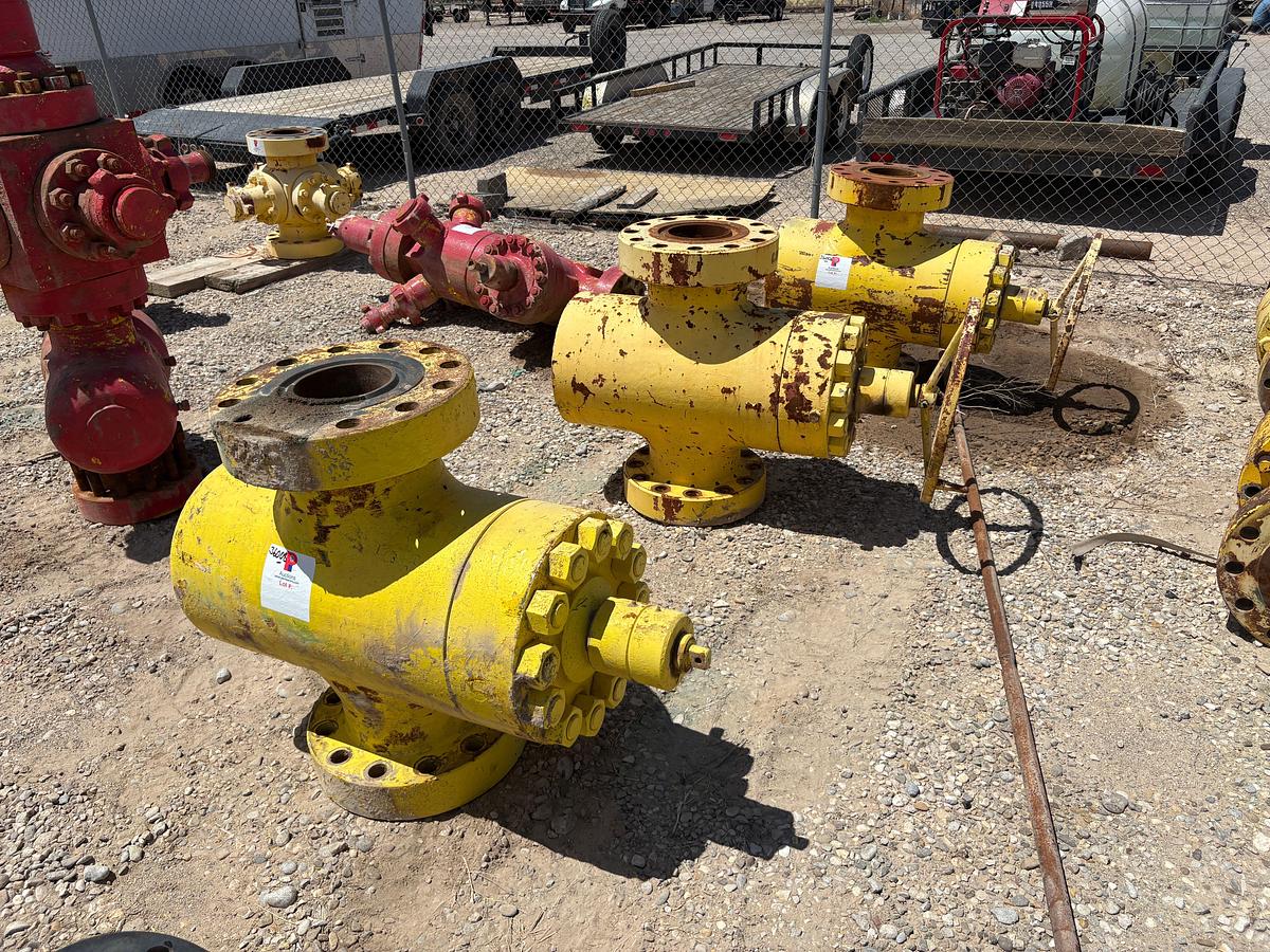 Used (3) 7-1/16” 10k frac valves & (1) 4-1/16” 5K gate valve