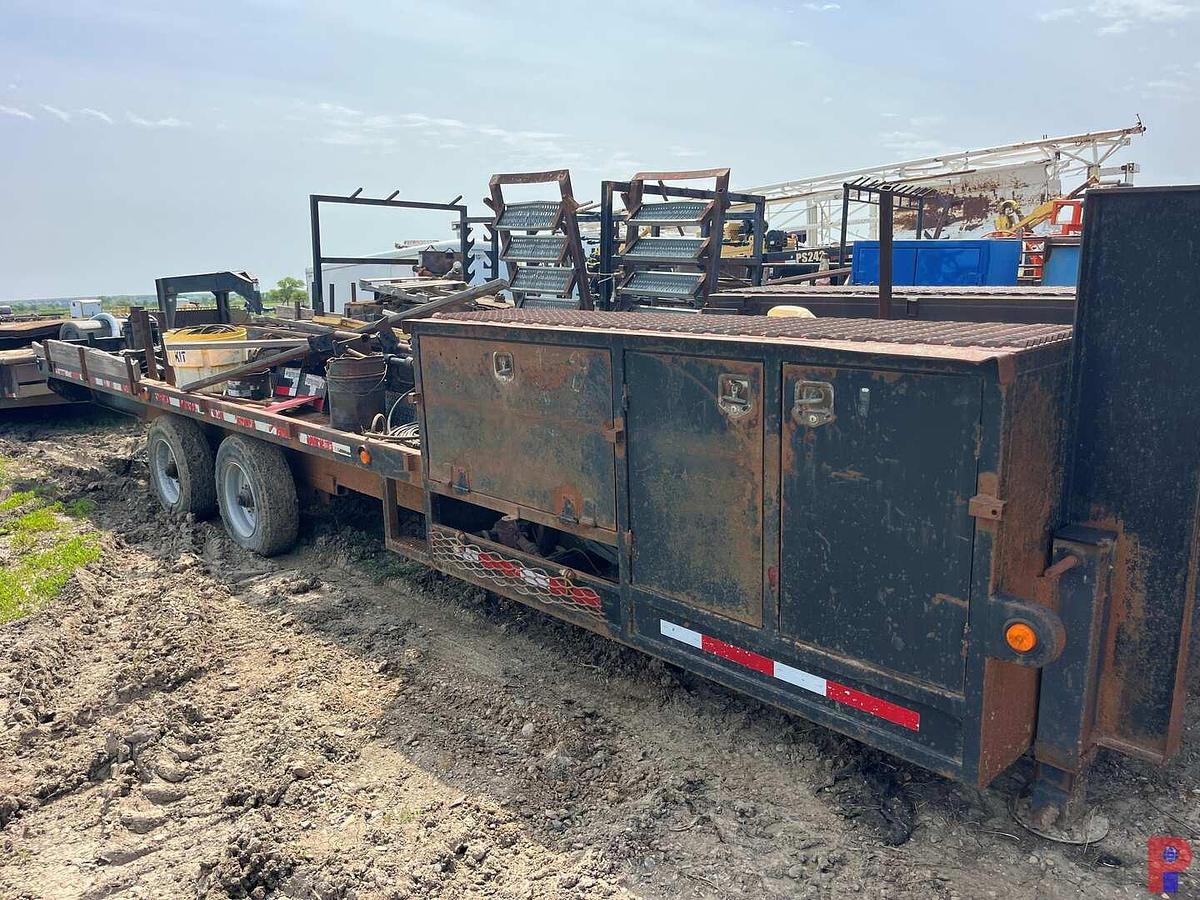 Used 2008 SHOPBUILT 30’ T/A GN TOOL TRAILER