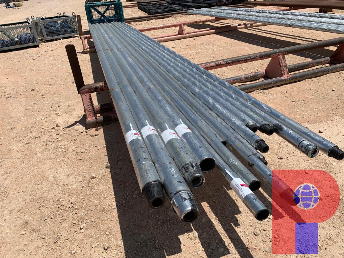 Used 4 1/2” OD X 2” ID X 28.75’ L SLICK DRILL COLLER W/ 3 1/2 IF CONNECTIONS