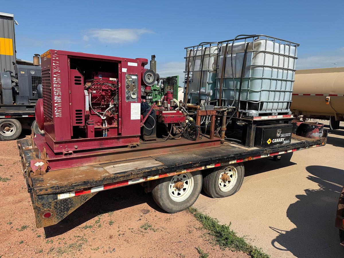 Used 10K WP TORQUE & TEST UNIT MTD ON 2008 PJ BP TRAILER