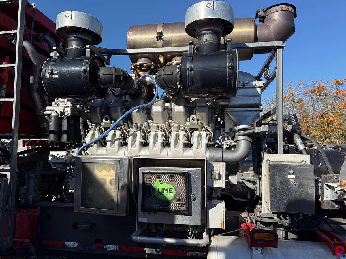 Used 2012 UE MANUFACTURING 2250 HP QUINTUPLEX 3-AXLE FRAC PUMP TRAILER (FIELD READY)