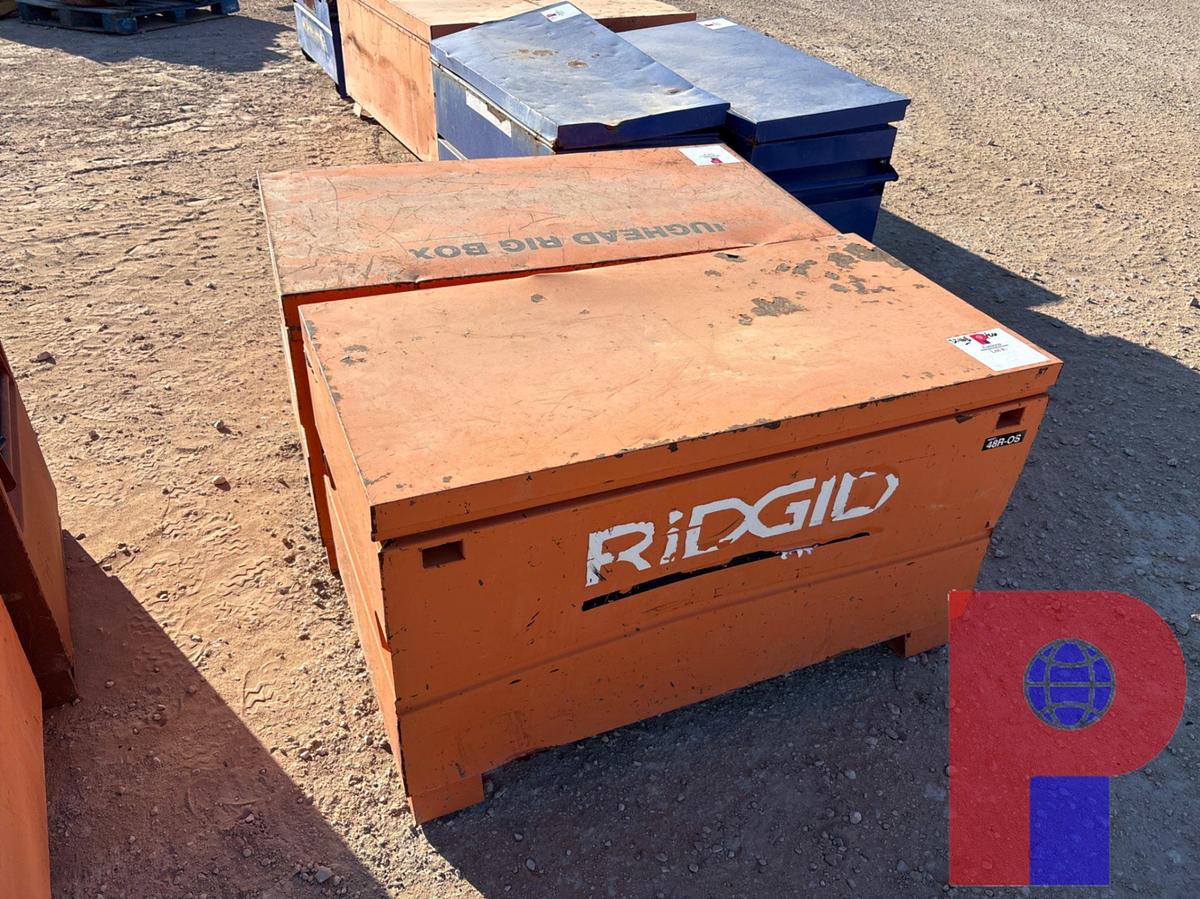 Used (2) 4’ X 2’ X 2’ JOB BOX TOOLBOXES