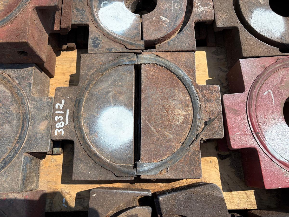 Used Set of (2) 9-1/2”W blind bop rams