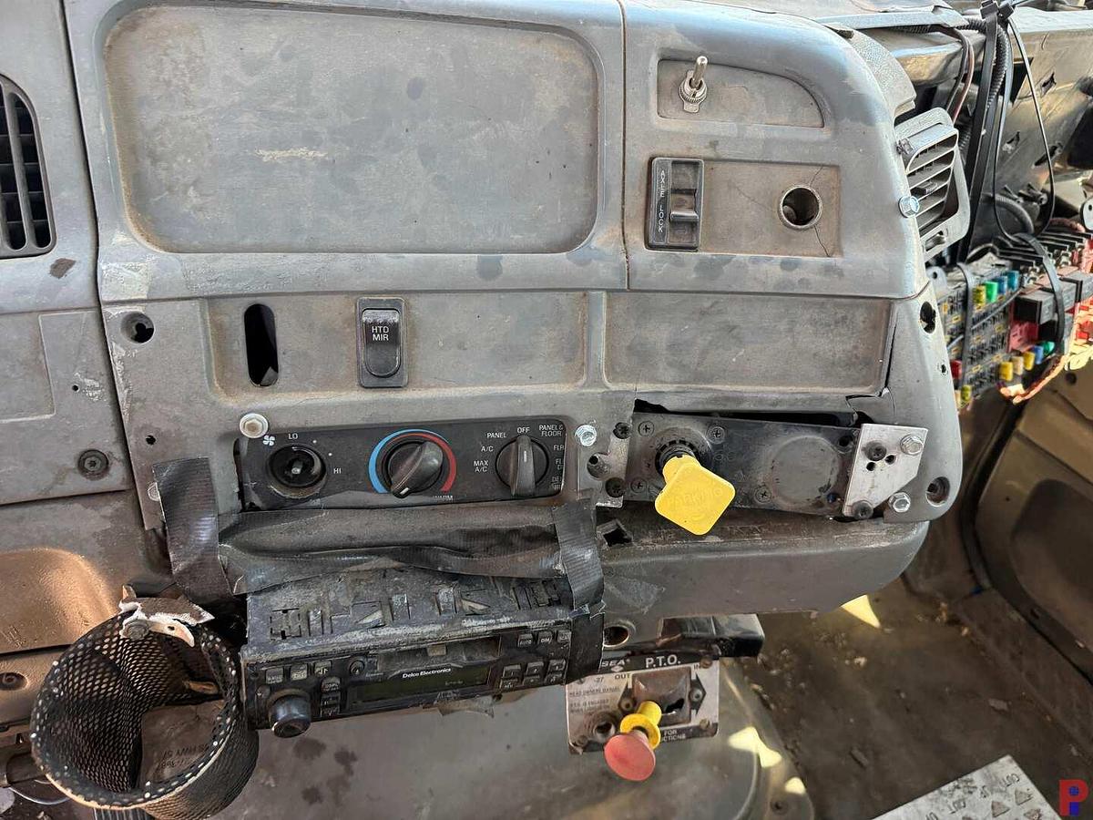 Used 2002 STERLING M8500 ACTERRA 87’ AERIAL PLATFORM SIGN CRANE TRUCK