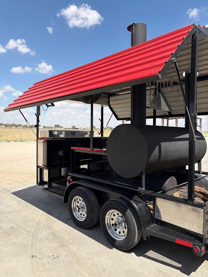 Used SHOPBUILT CUSTOM BBQ TRAILER