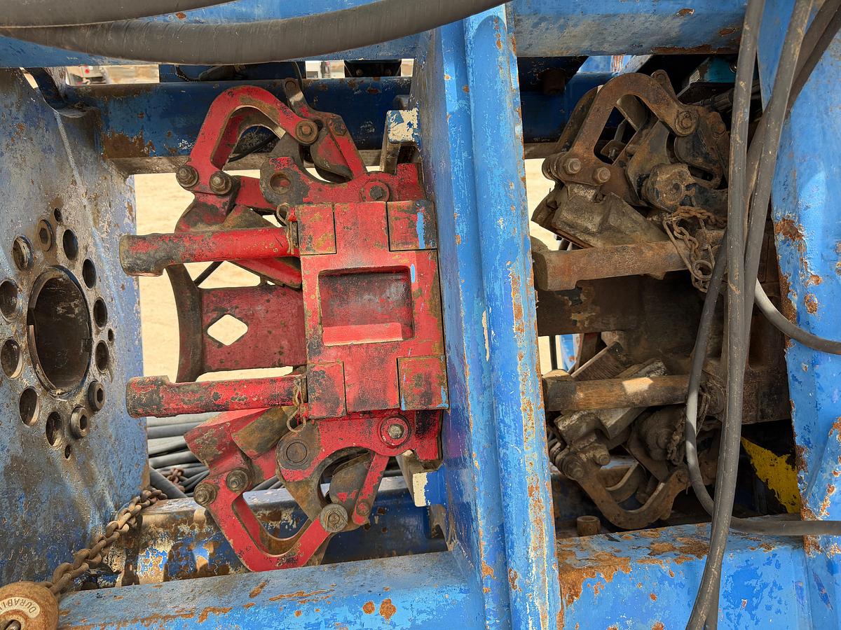 Used Pro Fab Snubbing Unit mtd on 2007 Peterbilt 357 3-axle daycab truck
