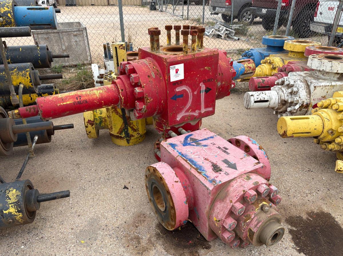 Used (5) 7-1/16” 10k frac valve bodies