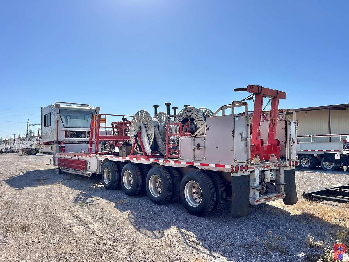 Used 2012 SERVA GROUP 54’ X 102” 4-AXLE COIL TUBING TRAILER