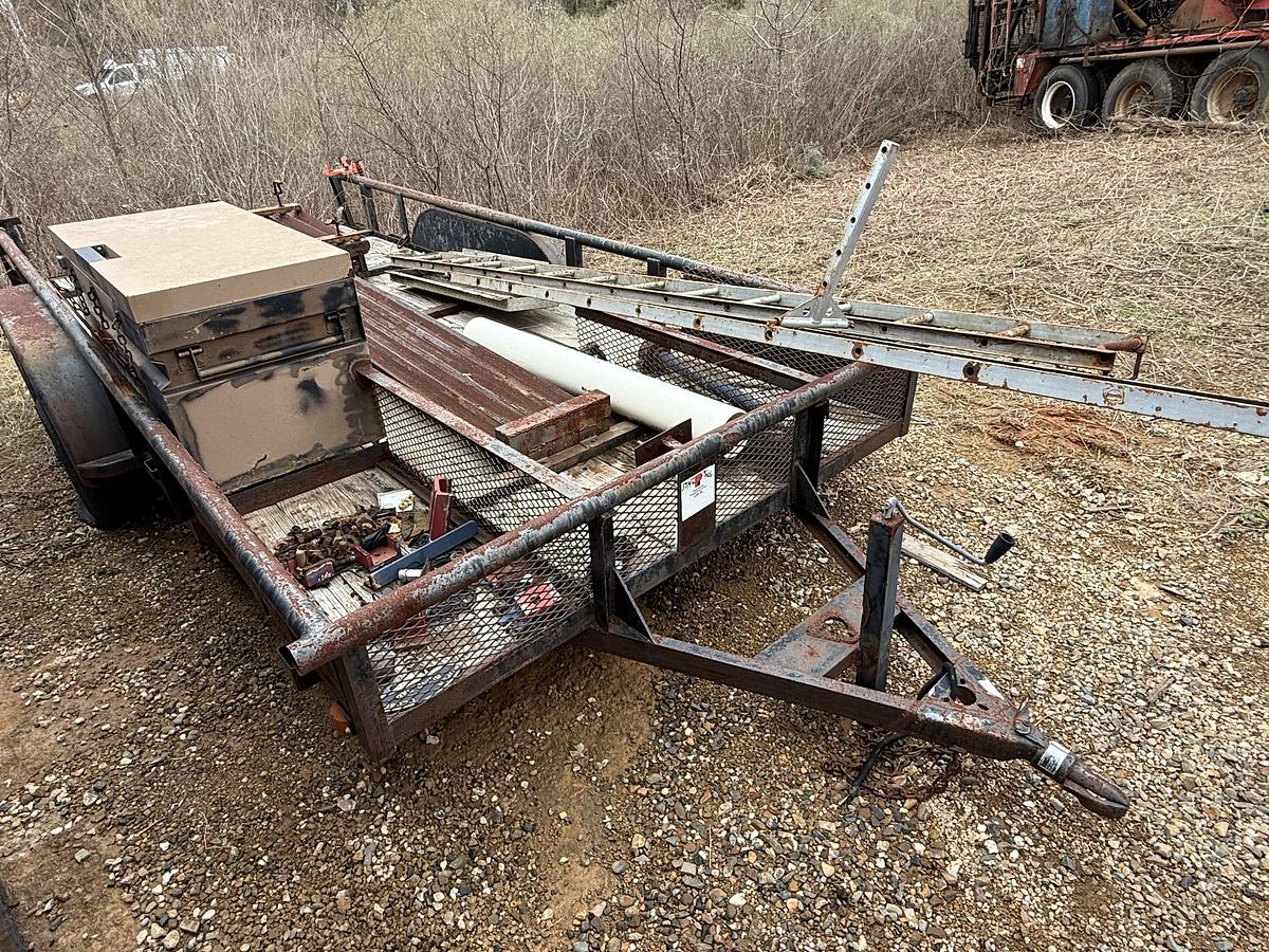 Used 16’ T/A BUMPER PULL UTILITY TRAILER