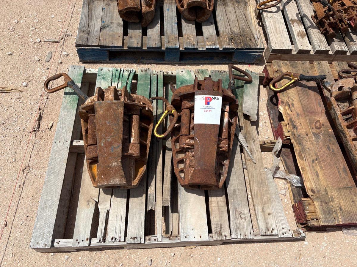 Used (2) 3-segment DP slips