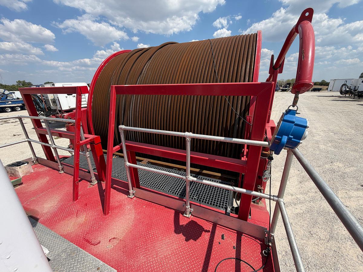 Used 2019 Hydra Rig 2-3/8” 14ft6in wide Coil Tubing Reel Trailer