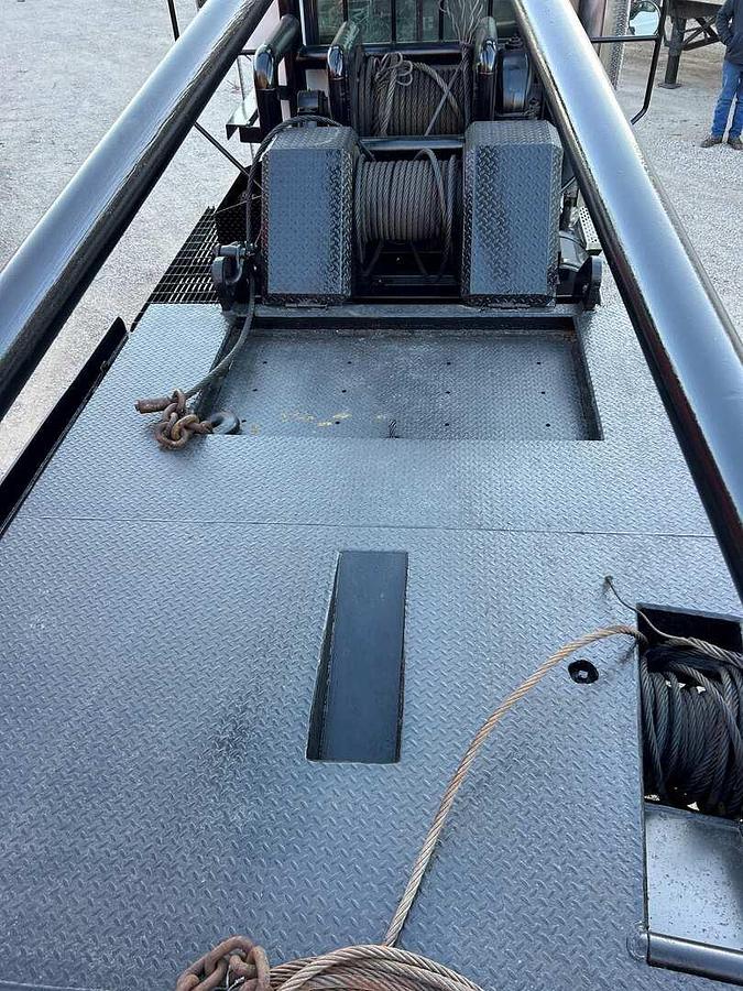 Used 2007 MACK CV713 50 TON T/A GIN POLE WINCH TRUCK 3-WINCHES