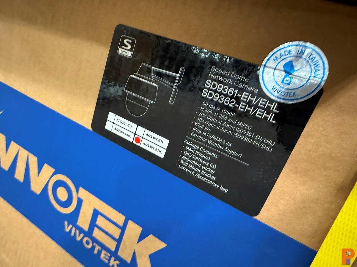 Used (5) VIVOTEK SD8333E, SD9362-EHL SPEED DOME CAMERA’S, & DESKTOP FILE FOLDER ORGANIZER