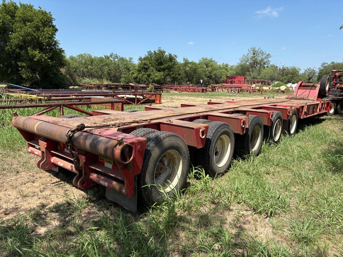 Used 2009 KALYN SIEBERT 58’ X 102” 70 TON 5-AXLE LOWBOY TRAILER