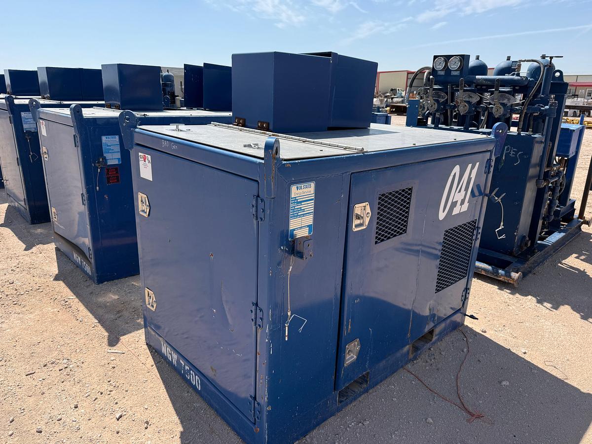 Used SELF CONTAINED 20K WP GREASE INJECTION UNIT COMBO P/B 8.4-KW ISUZU DIESEL GENERATOR